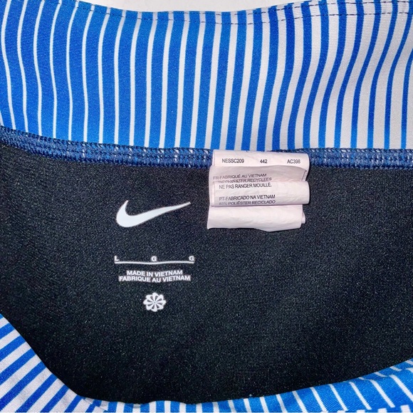 Nike Swim Kickshort Bikini Black/Blue size L - Picture 8 of 8